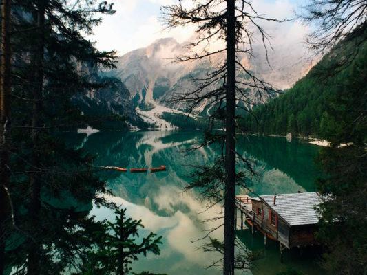 The amazing Lago Di Braies, shot with the Pro Portrait Tele G4 lens!