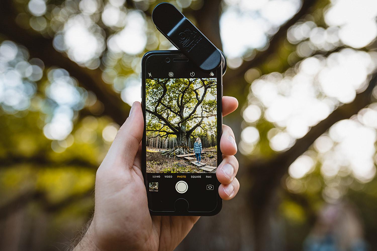 Setting up the lens on your phone only takes seconds and your good to go!